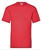 Червона футболка чоловіча класична ValueWeight Fruit of the loom, фото 6