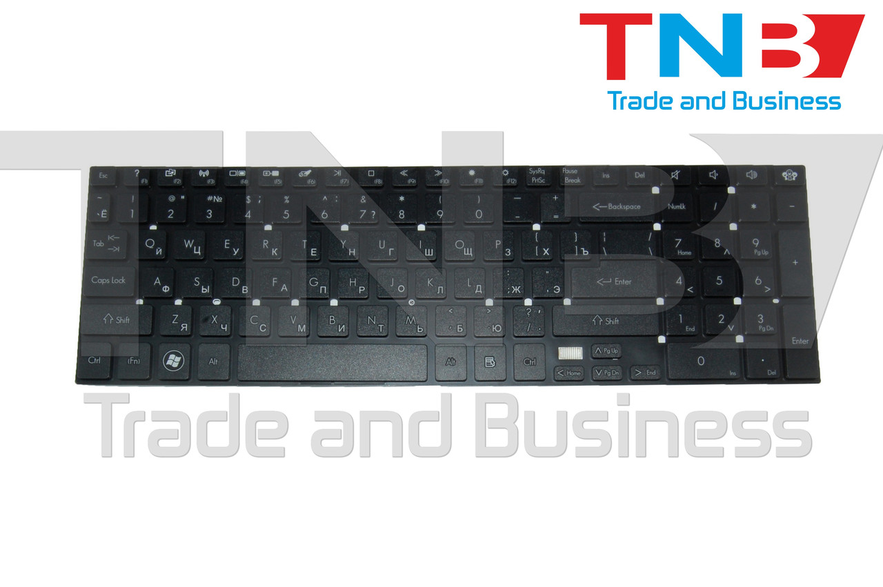 Клавіатура PACKARD BELL EasyNote TS44HR Черная