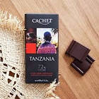Шоколад Екстра Чорний Кашет Танзанія Cachet Extra Dark Chocolate Tanzania 72 % Какао 100 г Бельгія, фото 8