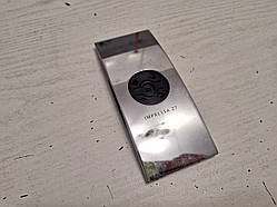 Накладка диспенсера Метелічна лицьова Хром панель для кавомашини Jura Impressa Z7 б/у