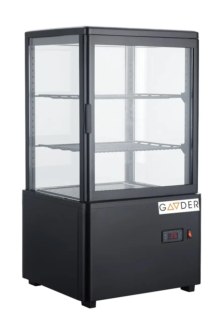 Вітрина холодильна Gooder XC-58L black