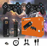 Приставка ігрова з джойстиками бездротовими TV STICK 5G 9402, чорна, фото 3