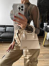 Жіноча сумка Жакмюс бежева Jacquemus Beige, фото 7