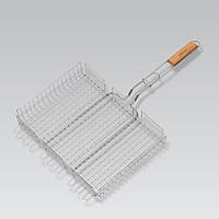 Велика глибока решітка для барбекю/грилю Maestro MR 1003 – 40х30см