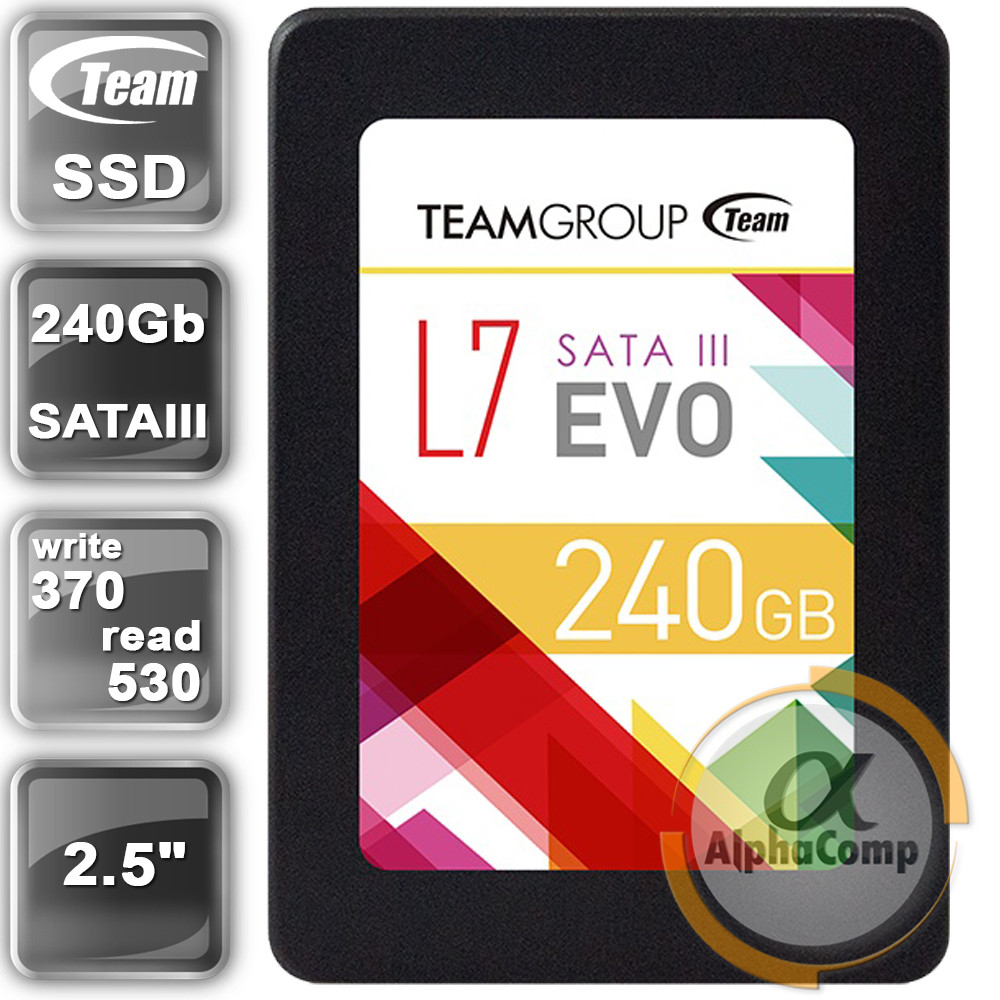 Накопичувач SSD 2.5" 240 GB Team L7 Evo (SATAIII)