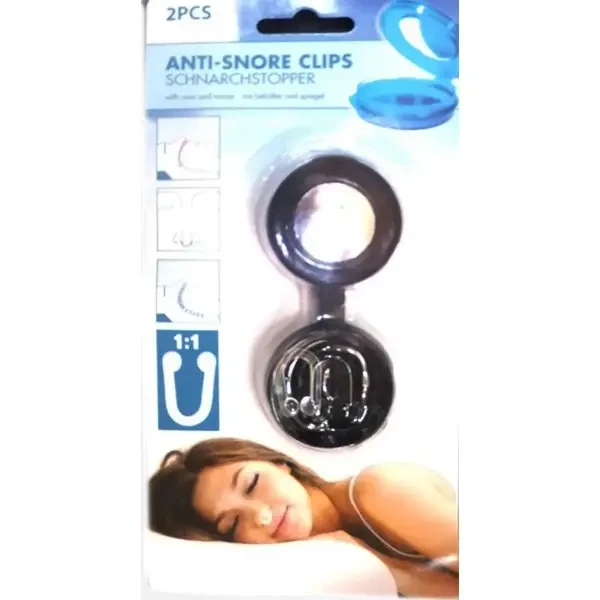 Засіб від хропіння магнітна кліпса антихрап Free Nose Clip D