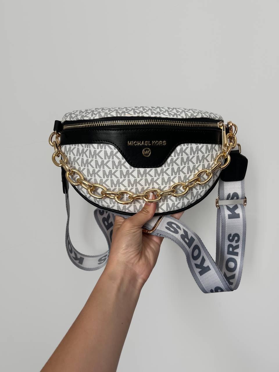 Жіноча сумка Майкл Корс біла Michael Kors White