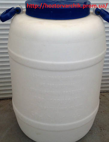 Бочка 50 літрів поліетиленова харчова/ Горизонт, Харків/, фото 1