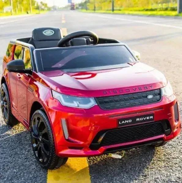 Дитячий електромобіль на акумуляторі Range Rover Discovery Sport 4WD з пультом радіокерування 3-8 років червоний автопофарбування