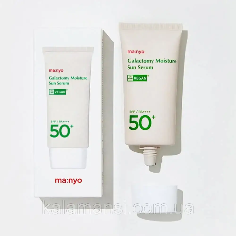 Сонцезахисна зволожуюча сироватка Manyo Galactomy Moisture Sun Serum SPF 50+ PA++++ 50 мл