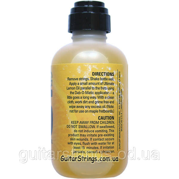 Лимонное масло Dunlop 6554 Fretboard 65 Ultimate Lemon Oil - фото 2 - id-p379625035