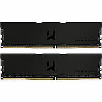 Модуль памяти для компьютера DDR4 32GB (2x16GB) 3600 MHz Iridium Pro Deep Black Goodram (IRP-K3600D4V64L18/32GDC)  — Официальный