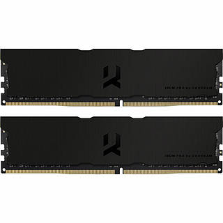 Модуль пам'яті для комп'ютера DDR4 32GB (2x16GB) 3600 MHz Iridium Pro Deep Black Goodram (IRP-K3600D4V64L18/32GDC) —  Офіційний