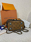 Жіноча сумка Луї Віттон коричнева Louis Vuitton Brown, фото 4