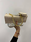 Жіноча сумка Луї Віттон бежева Louis Vuitton Beige, фото 3