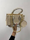 Жіноча сумка Луї Віттон бежева Louis Vuitton Beige, фото 4