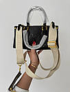 Жіноча сумка Луї Віттон чорна Louis Vuitton Black, фото 2
