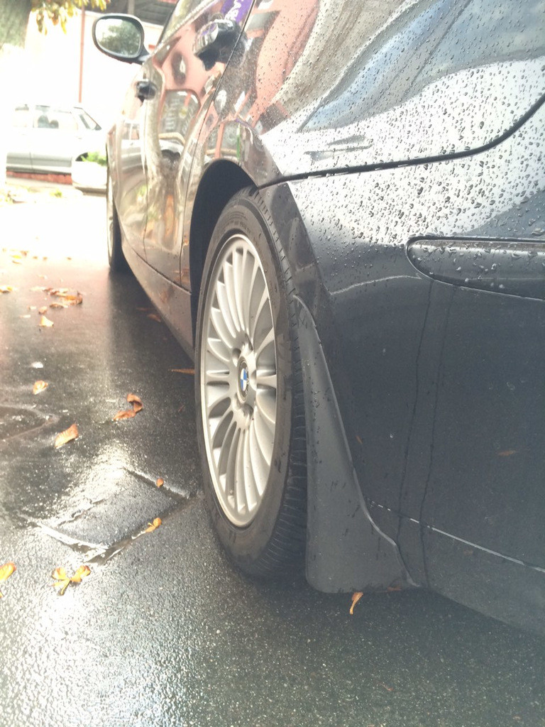 Бризковики Premium для E81/87 (4 шт) для BMW 1 серія E81/82/87/88 2004-2011 рр, фото 1