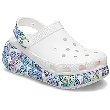 Crocs Classic Crush Clog Butterfly — Жіночі Сабо Крокс Класік Краш Баттерфляй Платформа — Оригінал, фото 3