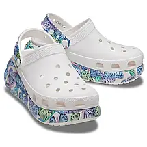 Crocs Classic Crush Clog Butterfly — Жіночі Сабо Крокс Класік Краш Баттерфляй Платформа — Оригінал, фото 4