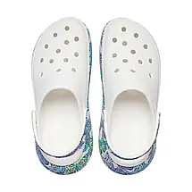 Crocs Classic Crush Clog Butterfly — Жіночі Сабо Крокс Класік Краш Баттерфляй Платформа — Оригінал, фото 5