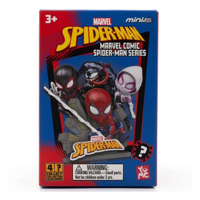 Іграшка сюрприз з колекційною фігуркою Spider-Man серія Attack YUME 10144, Toyman