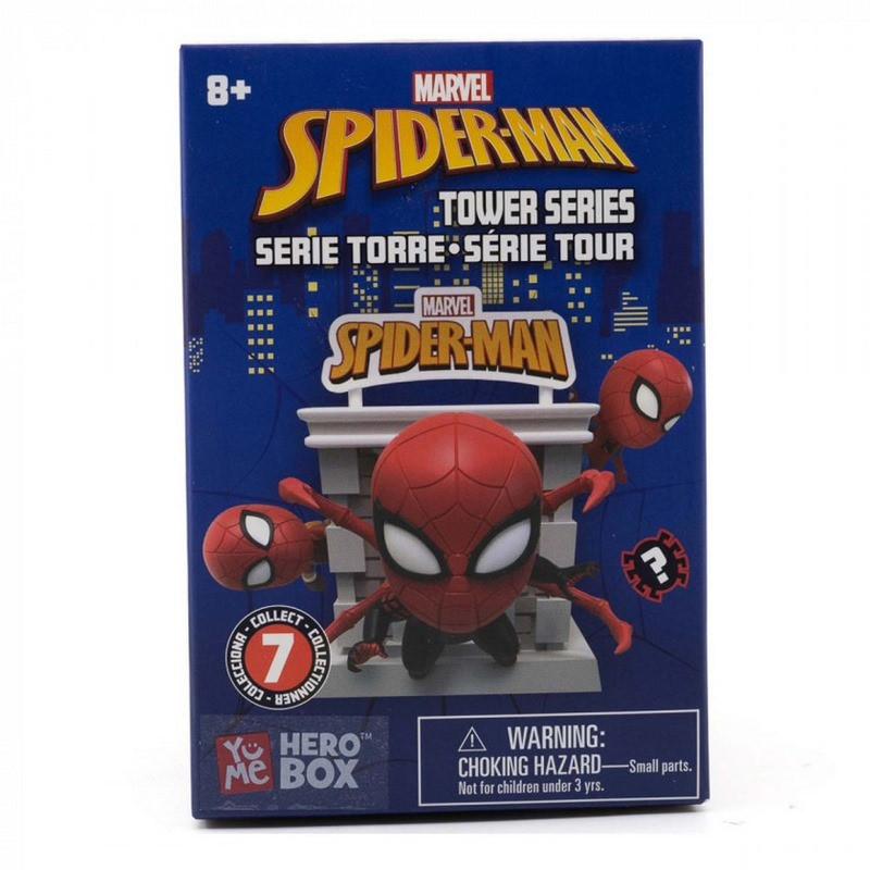 Іграшка сюрприз з колекційною фігуркою Spider-Man серія Tower YUME 10142HB, Toyman