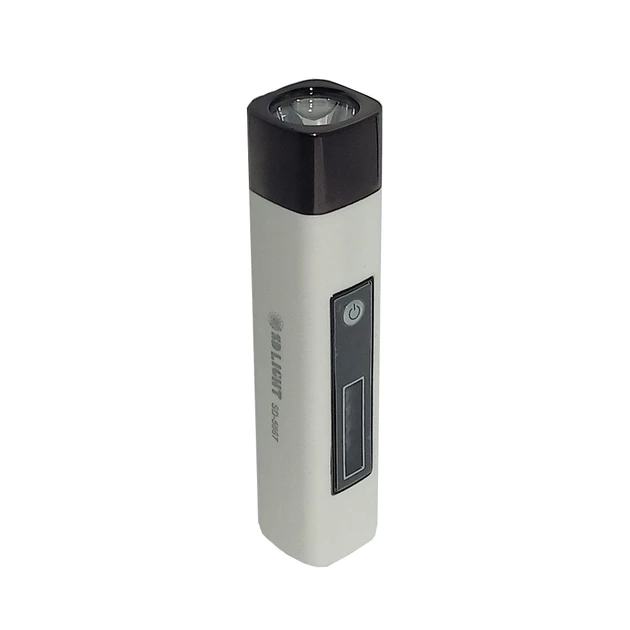 Акумуляторний світлодіодний ручний ліхтар LED з функцією Power Bank SD-5867 D