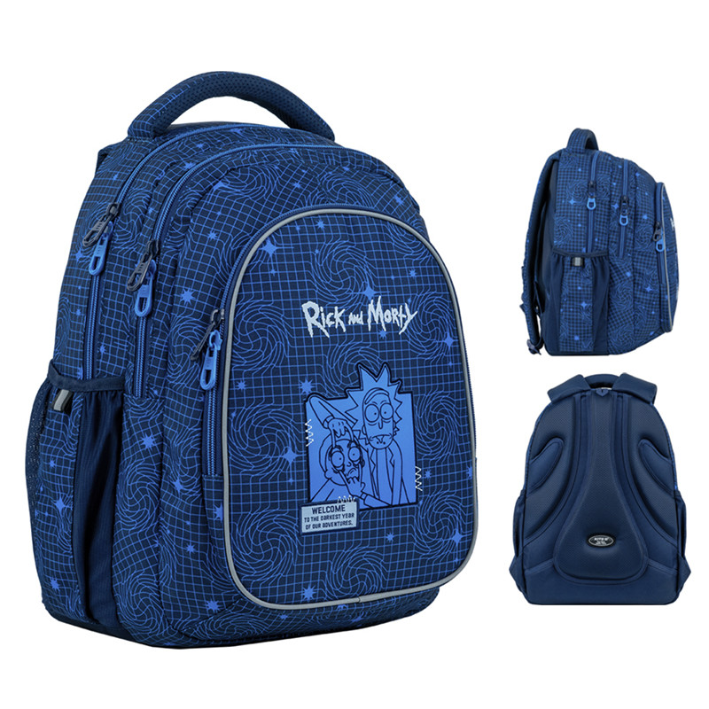 Рюкзак шкільний Kite Education teens Rick and Morty RM24-8001L