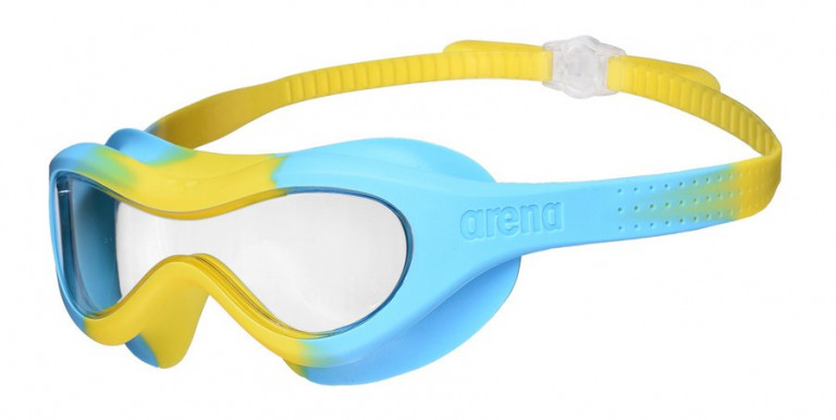 Окуляри-маска для плавання Arena Spider Kids Mask (004287-102) Blue/Yellow дитячі