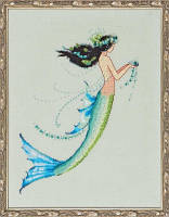 Схема Nora Corbett Mermaid Azure La Petite Mermaids Collection NC190