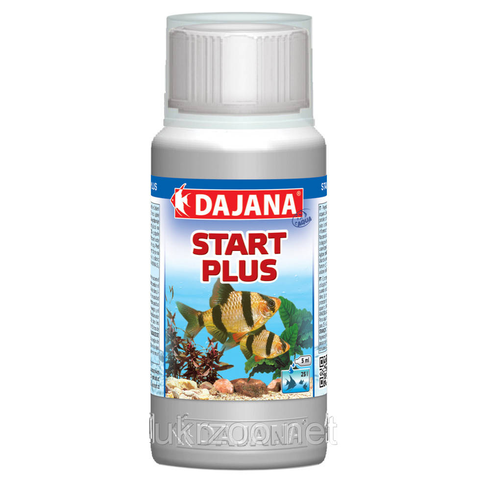 START PLUS (100мл) Засіб для подготовки води нового акваріуму (5мл.*25л.) (10шт/уп)