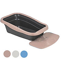 Туалет д/кіш з рамкою і килимком NELLA KIT  58x37,5x18  (6 шт/ящ)