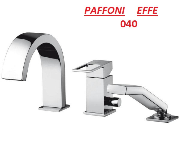 Врізний змішувач на борт ванни Paffoni Effi Італія