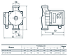 Циркуляційний насос Sprut GPD 25-4S-180 для систем опалення, фото 2
