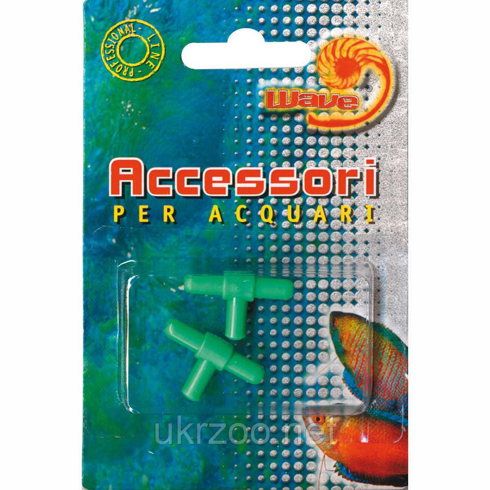 Трійник Т-подібний 4/6мм, 2шт, фото 1