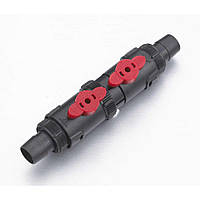 Кран Wave пластиковий подвійний (для зовнішнього фільтру) 16/22мм, 1шт