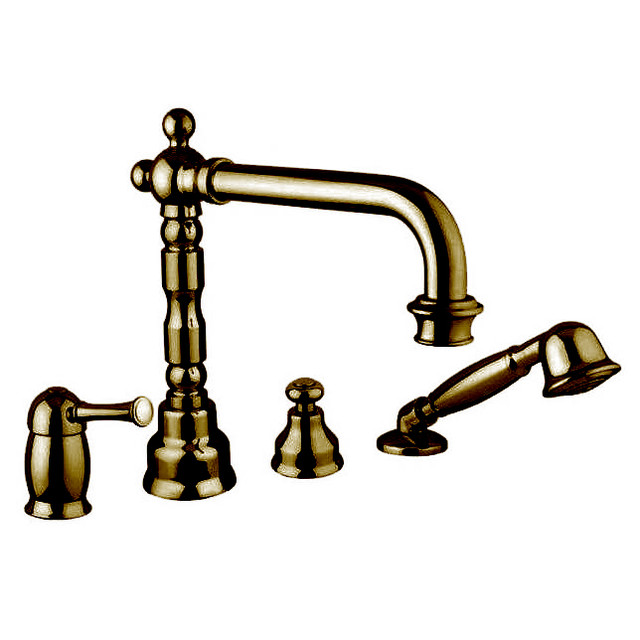 Бронзовий змішувач на борт ванни Bugnatese Італія