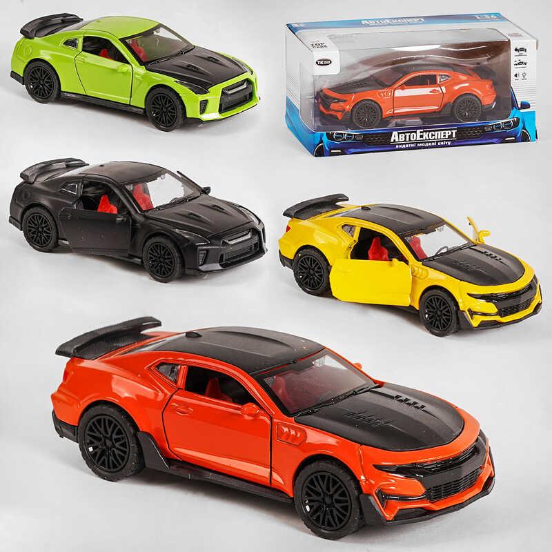 Машинка MG 00142 (120/2) "Авто Експерт", 4 види, 1:36, світло, звук, інерція, в коробці