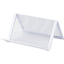 Підставка для візиток металева Axent 2114 біла