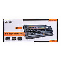 Клавіатура A4Tech KB-720 Black USB, фото 4