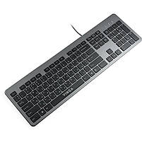 Клавіатура Vinga KB735 black-grey, фото 3
