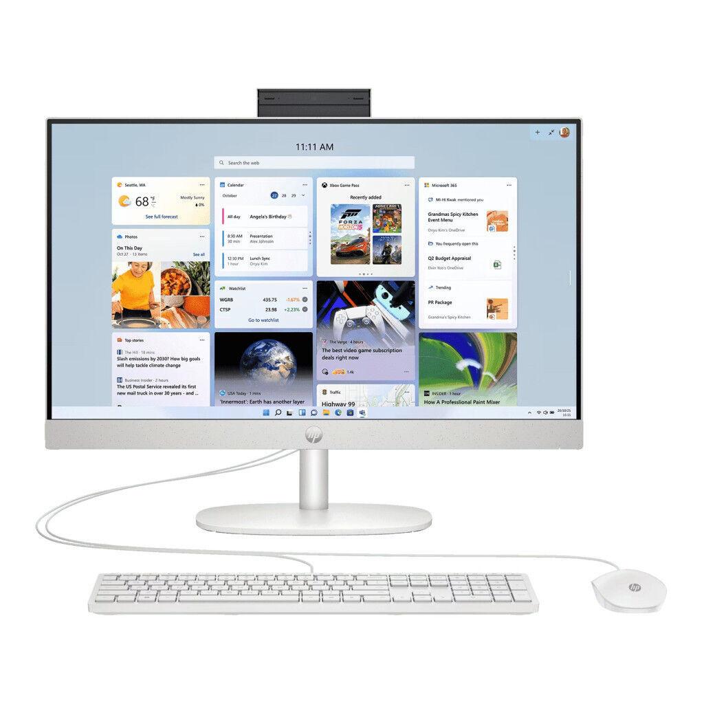 Комп'ютер HP 24-cr0004ua AiO / Ryzen3 7320U, 8, 512, WiFi, Cam, KBD (9C9C4EA)