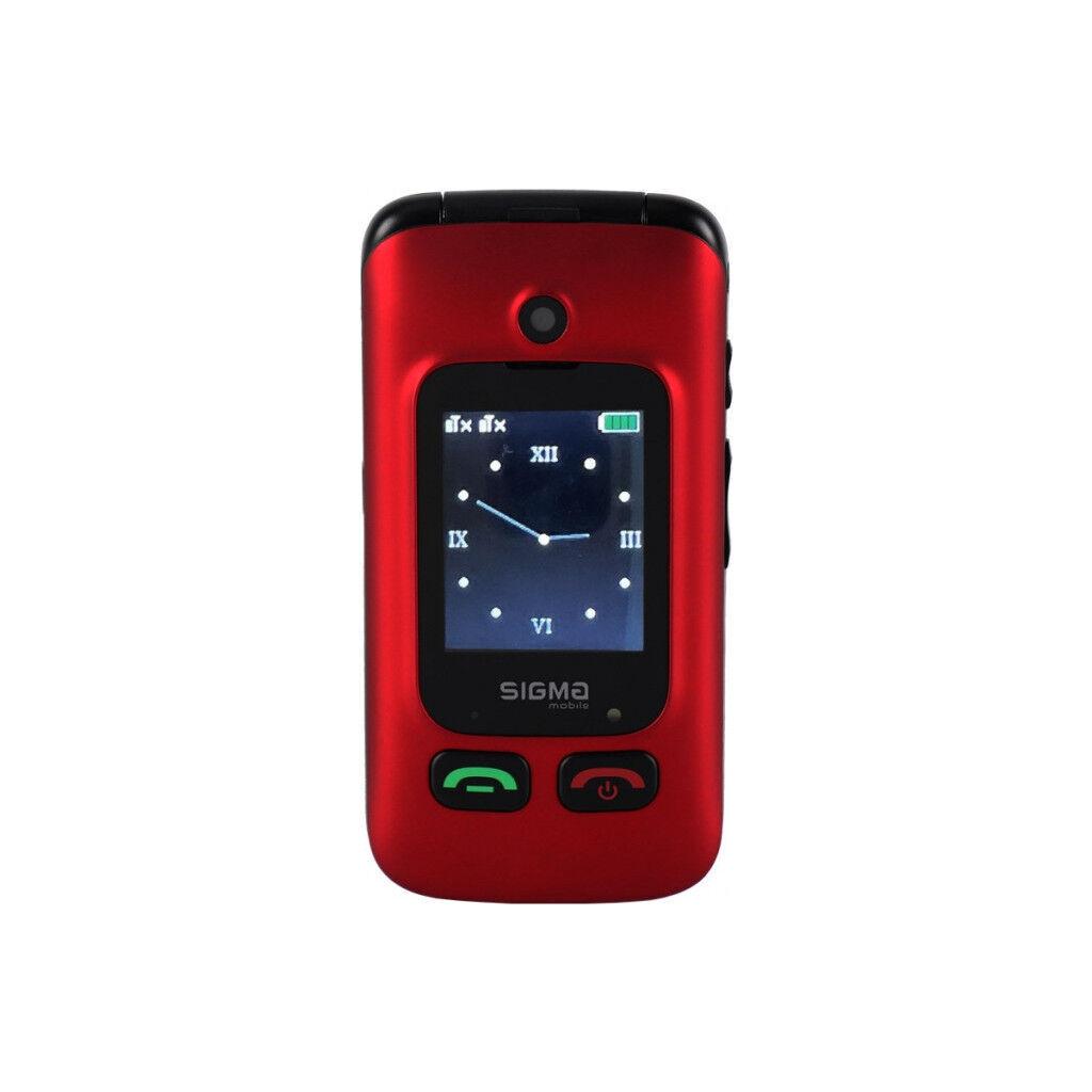 Мобільний телефон Sigma Comfort 50 Shell Duo Type-C Red Black