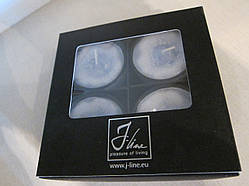 Набір декоративних свічок Jolipa (ціна за упаковку з 4 штук)