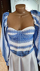 Етнічний топ корсет "Белла"