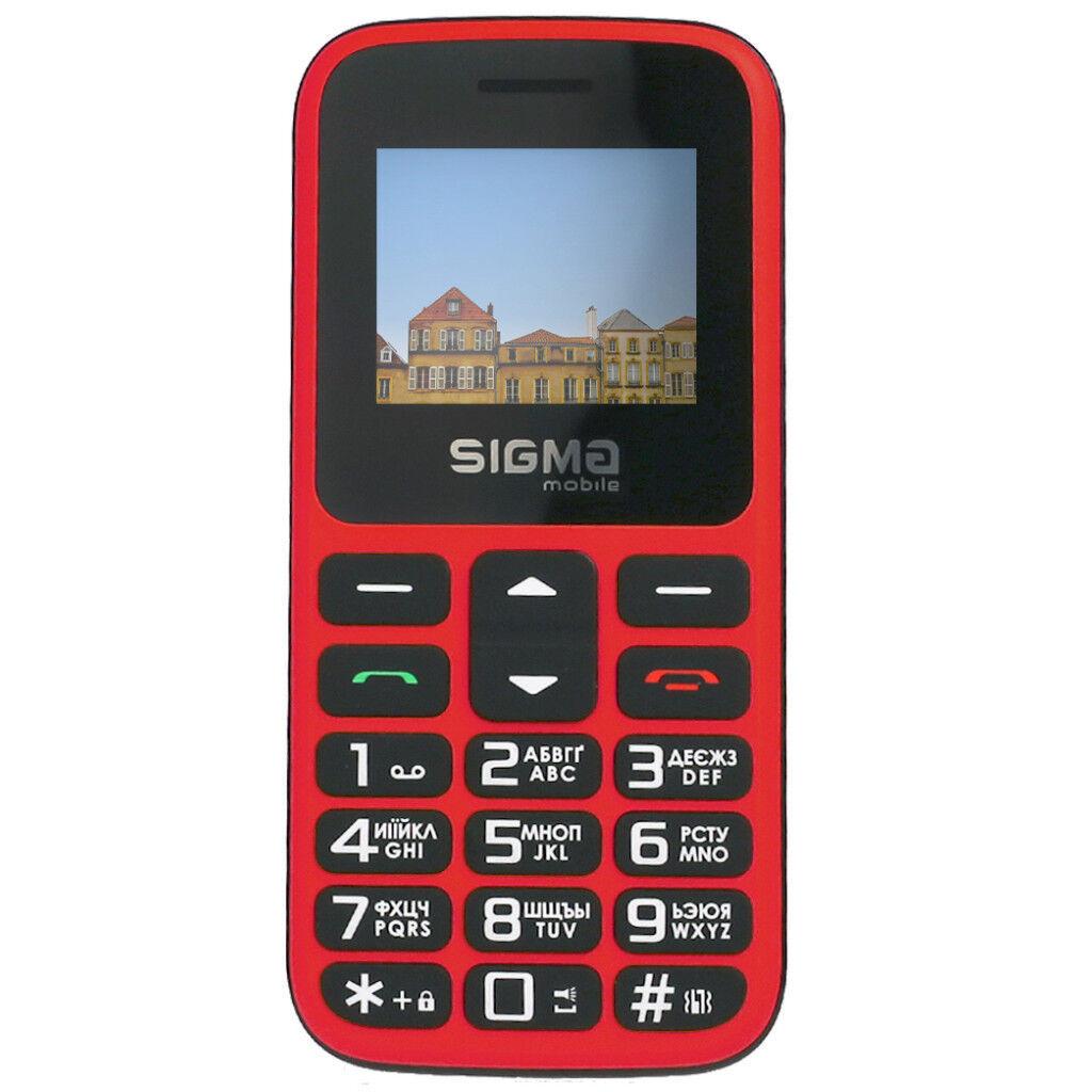 Мобільний телефон Sigma Comfort 50 HIT2020 Red (4827798120958), фото 1