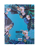 Папка на гумці В5 блакитна EXOTIC ARABESKI BUROMAX BM.3959-14, фото 3