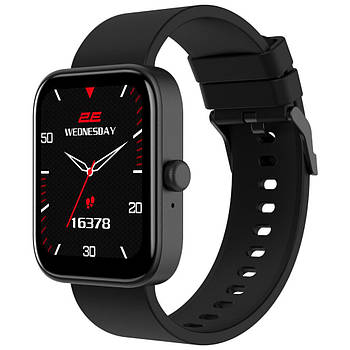 Смарт-годинник 2E Alpha SQ Music Edition 46mm Black (2E-CWW40BK)