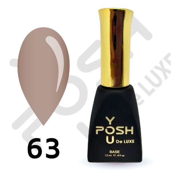 French Base YOU POSH De Luxe 12ml №63 Color Base